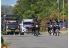 Siap-Amankan-Tahapan-Pilkada,-Polres-Manggarai-Barat-Gelar-Pasukan-dan-Patroli-Show-Of-Force