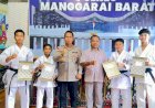 Apresiasi-Prestasi-Atlet-Muda,-Kapolres-Manggarai-Barat-Serahkan-Ijazah-DAN-I-Inkanas
