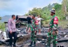 Fokus-Galang-Bantuan,-Kapolsek-Kuwus-Tegaskan-Kebakaran-Rumah-di-Compang-Kules-Bukan-Sabotase