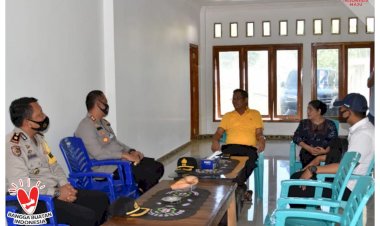 Kapolres-Manggarai-Barat-Silaturahmi-ke-Kediaman-Ketua-DPD-II-Partai-Golkar-Manggarai-Barat