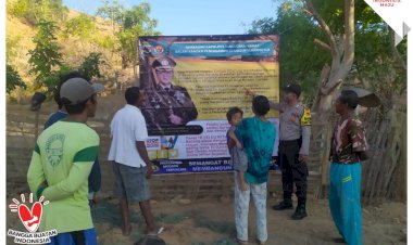 Bhabinkamtibmas-Polsek-Komodo-Berikan-Himbauan-Larangan-Karhutla