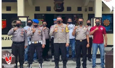 Kunjungi-Polsek-Komodo,-Kapolres-Manggarai-Barat-Sosialisasikan-Atensi-Presiden-RI-dan-Kapolri