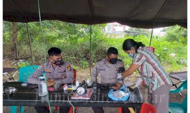 OMP-Turangga-2020,-Urkes-Polres-Manggarai-Barat-Secara-Berkala-Cek-Kesehatan-Personel-Pam-KPU-dan-Bawaslu