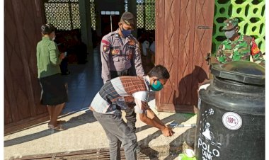 Cegah-Klaster-Baru,-TNI-Polri-Sosialisasikan-Protokol-Kesehatan-di-Tempat-Ibadah