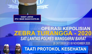 Polres-Manggarai-Barat-Laksanakan-Operasi-Zebra-Turangga-2020,-Ini-Sasarannya
