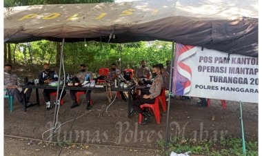 Pastikan-Keamanan-Kantor-KPU-dan-Bawaslu,-Sat-Samapta-Laksanakan-Patroli-Dialogis