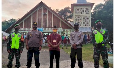 Polres-Manggarai-Barat-Dan-Polsek-Jajaran-Mengamankan-Misa-Natal-di-Sejumlah-Gereja