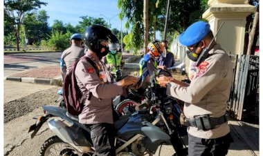 Tingkatkan-Disiplin,-Propam-Polres-Manggarai-Barat-Laksanakan-Gaktiblin