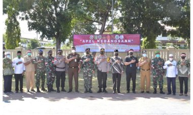 Jaga-Persatuan-dan-Kesatuan,-Polres-Manggarai-Barat-Gelar-Apel-Kebangsaan