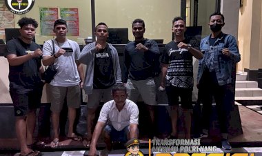 Satuan-Reskrim-Polres-Mabar-Tahan-pelaku-Perjudian-(Togel)