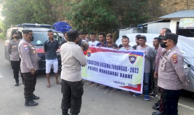 Datangi-Sopir-Travel,-Personil-Operasi-Bina-Kusuma-Turangga-Polres-Mabar-Imbau-Jaga-Situasi-Kamtibmas