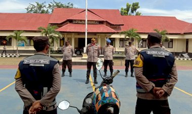 Waka-Polres-Pimpin-Anev-Bulanan--Bhabinkamtibmas-Polres-Mabar