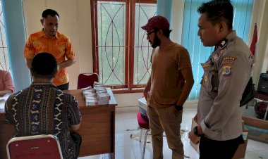 Pastikan-Penyortiran-Surat-Suara-Pilkades-Berjalan-Aman,-Polres-Mabar-Perketat-Pengamanan