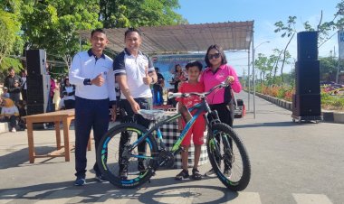 Polres-Mabar-Gelar-Car-Free-Day,-Sambut-HUT-Lalu-Lintas-Ke-76