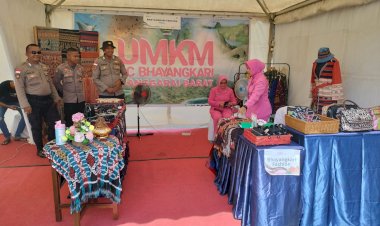 UMKM-bhayangkari-Polres-Mabar,-Turut-Meriahkan-IFG-Labuan-Bajo-Marathon-2022