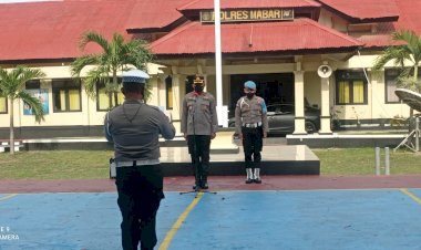 Pimpin-Apel-Pagi,-Ini-Kata-Wakapolres-Mabar