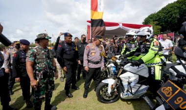 Gelar-Pasukan-dan-peralatan,-Kapolri-dan-Panglima-TNI-Ingin-KTT-G20-Berjalan-Sukses