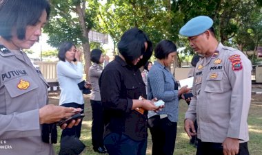 Tegakan-Disiplin,-Seksi-Propam-Polres-Manggarai-Barat-Periksa-Sikap-Tampang-Anggota
