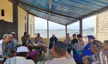 Pastikan-Situasi-Kamtibmas-di-Wilayah-Perairan-Aman,-Kapolres-Mabar-Kunker-ke-Pulau-Papagarang-dan-Messah