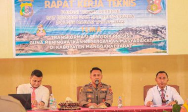 Buka-Rakernis-Fungsi-Teknis-Reserse-dan-Narkoba,-Ini-Penegasan-Wakapolres