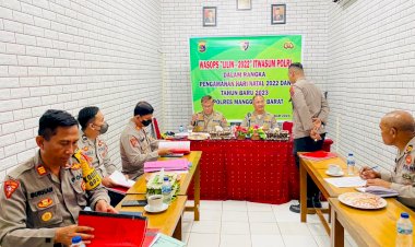 Tiba-di-Labuan-Bajo,-Tim-Wasops--Itwasum-Polri,-Tinjau-Pos-Pam-dan-Pos-Yan,-Operasi-Lilin-2022