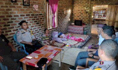 Polri-Peduli:-Tali-Asih-Kapolsek-Lembor,-Bantu-Penderita-Kanker-Nasofaring-Asal-Roga-Lembor