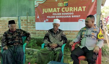 Kapolsek-Komodo-Turun-Langsung-di-Tengah-Masyarakat,-Ini-Keluhan-Masyarakat-Marombok