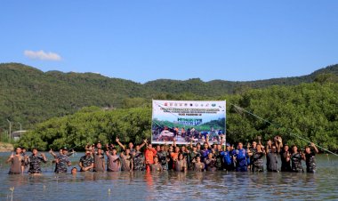 Mangrove-For-Better-Life,-TNI-Polri-Hijaukan-Hutan-Mangrove-di-Labuan-Bajo