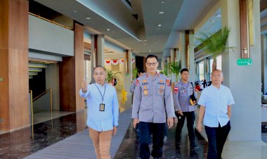 Cek-Kesiapan-AMMTC,-Wakapolda-NTT-Kunjungi-Labuan-Bajo