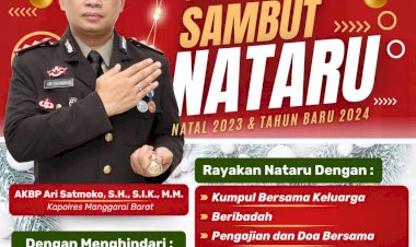 Kapolres-Mabar-Berikan-Imbauan-Kamtibmas-Sambut-Nataru-di-Labuan-Bajo