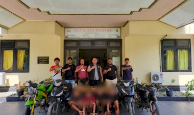 Meresahkan-Warga,-Polisi-Amankan-Empat-Terduga-Pelaku-Pencurian-di-Labuan-Bajo