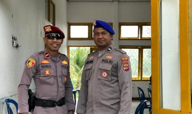 Pasca-Pemungutan-Suara,-Polisi-Amankan-12-Lokasi-PPK-di-Kabupaten-Manggarai-Barat