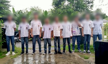 Nekat-Konvoi-Pasca-Ujian-Akhir-Sekolah,-Polisi-Amankan-Sembilan-Orang-Pelajar-SMK