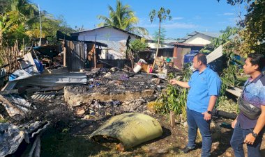 Kios-dan-Rumah-Warga-Dilalap-Api,-Polisi-Imbau-Warga-Waspadai-Kebakaran