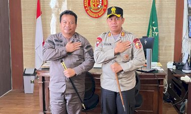 Tingkatkan-Kepercayaan-Masyarakat,-Kapolres-Mabar-Kunjungi-Kejari-Manggarai-Barat