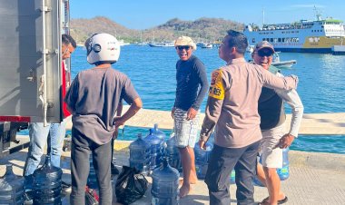 Pastikan-Wisata-Aman,-Kapolres-Mabar-Cek-Pengamanan-di-Pelabuhan-Marina-Labuan-Bajo