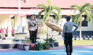 Kenang-Perjuangan-Polisi,-Kapolres-Mabar-Pimpin-Upacara-Peringatan-Hari-Juang-Polri-di-Labuan-Bajo