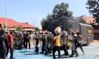 Siap-Amankan-Pesta-Demokrasi,-Polisi-Gelar-Sispamkota-di-Labuan-Bajo