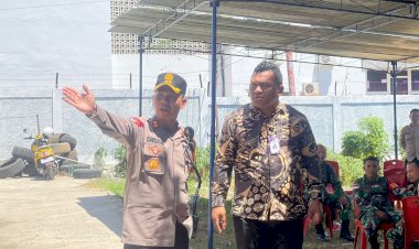 Polisi-Terjunkan-Puluhan-Personil-Amankan-Pendaftaran-Pilkada-Manggarai-Barat