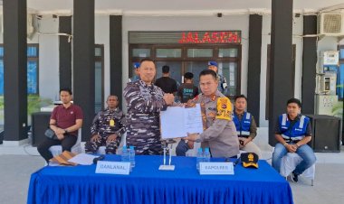 6-Motor-Bodong-Diamankan,-Polres-Mabar-Terima-Pelimpahan-Kasus-Penyelundupan-Dari-Lanal-Labuan-Bajo