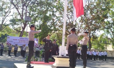 Maju-Bersama-Indonesia-Raya,-Polisi-Gelar-Upacara-Peringati-Hari-Sumpah-Pemuda