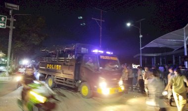 Pasca-Pemungutan-Suara,-Polisi-Gelar-Patroli-Cooling-System-di-Labuan-Bajo