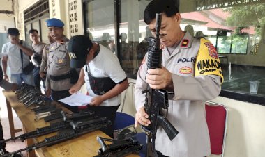 Cegah-Penyalahgunaan-Senpi,-Kasi-Propam-Tegaskan-Anggota-Akan-Diproses-Secara-Hukum