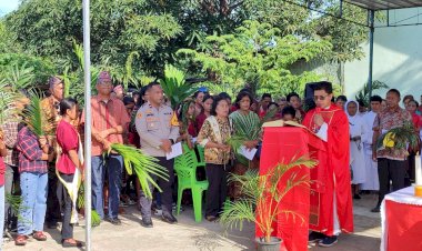 Memasuki-Pekan-Suci,-Polisi-Amankan-Perayaan-Minggu-Palma-di-Lembor