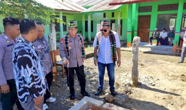 Atasi-Krisis-Air-Bersih,-Kapolres-Mabar-Dampingi-Forum-Pemuda-NTT-Resmikan-Sumur-Bor-di-Desa-Siru