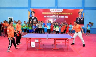 Polda-NTT-Gelar-Turnamen-Tenis-Kapolda-Cup-IV,-Meriahkan-Hari-Bhayangkara-ke-79