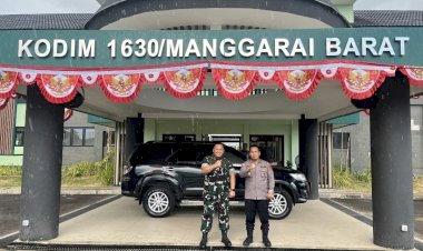 Kapolres-Mabar-Bersama-Dandim-1630/Mabar-Komitmen-Jaga-Kamtibmas-di-Labuan-Bajo