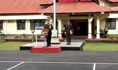 Penuh-Khidmat,-Polres-Mabar-Gelar-Upacara-Hari-Pahlawan-Nasional-di-Labuan-Bajo