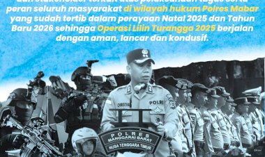 Perayaan-Nataru-Berjalan-Aman,-Kapolres-Manggarai-Barat-Ucapkan-Terima-Kasih
