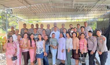 Gema-Liturgi-dari-Korps-Bhayangkara:-Kala-Seragam-Polisi-Menyatu-dengan-Doa-di-Kapela-St.-Damian